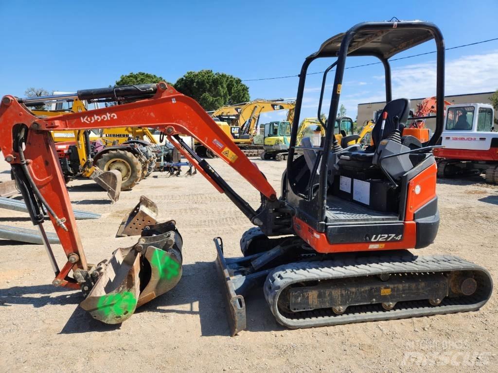 Kubota U 27-4 ミニ油圧ショベル 7t以下（ミニユンボ・ミニディガー）