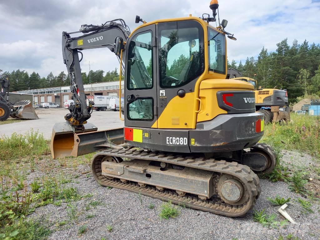 Volvo ECR 88 D 中型油圧ショベル 7ｔ-12ｔ（ユンボ・パワーショベル・バックホー）