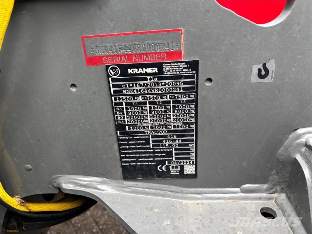 Kramer KT557 テレスコーピックハンドラー