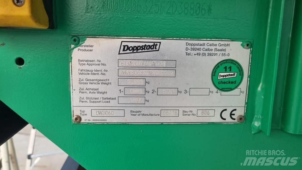 Doppstadt DW 3060 ウッドチッパー