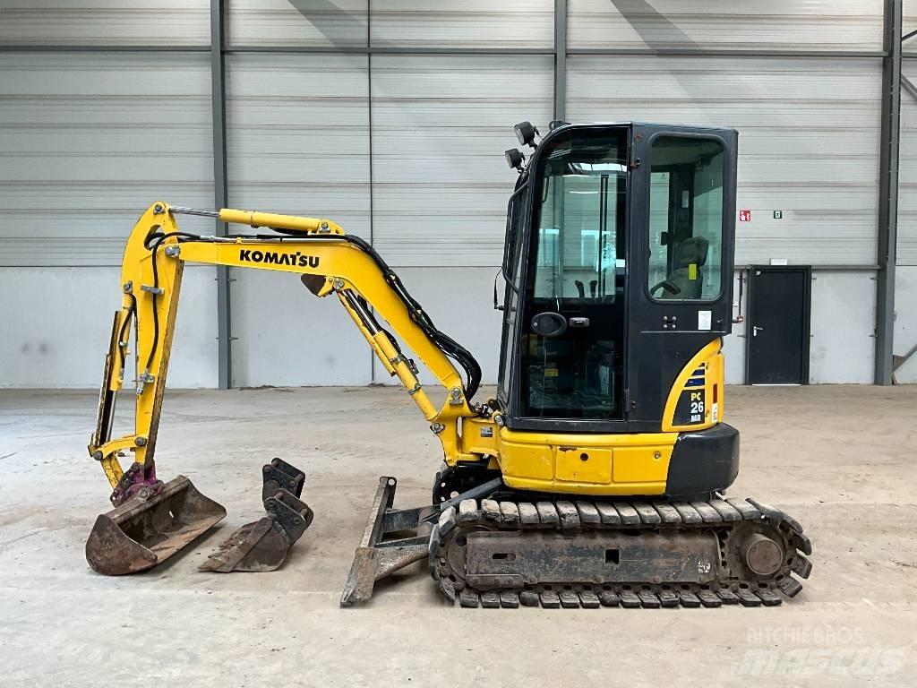 Komatsu PC 26 MR-3 ミニ油圧ショベル 7t以下（ミニユンボ・ミニディガー）