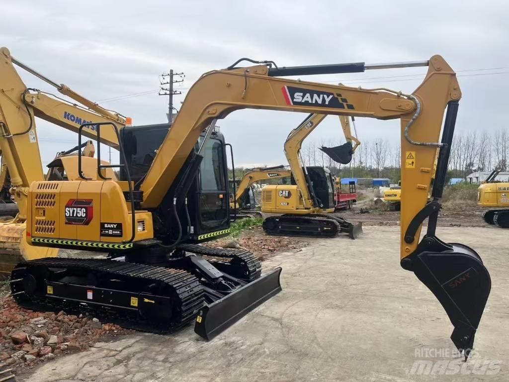 Sany SY 75 C 大型油圧ショベル12t以上（パワーショベル・ユンボ）
