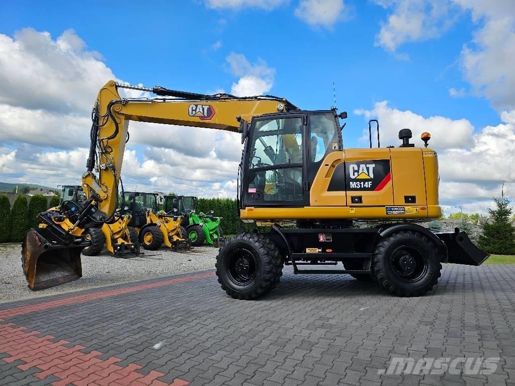 CAT M 314 F ホイール式油圧ショベル（パワーショベル・ユンボ・バックホー）
