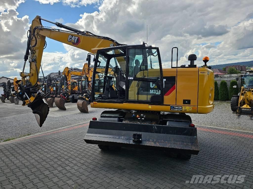 CAT M 314 F ホイール式油圧ショベル（パワーショベル・ユンボ・バックホー）