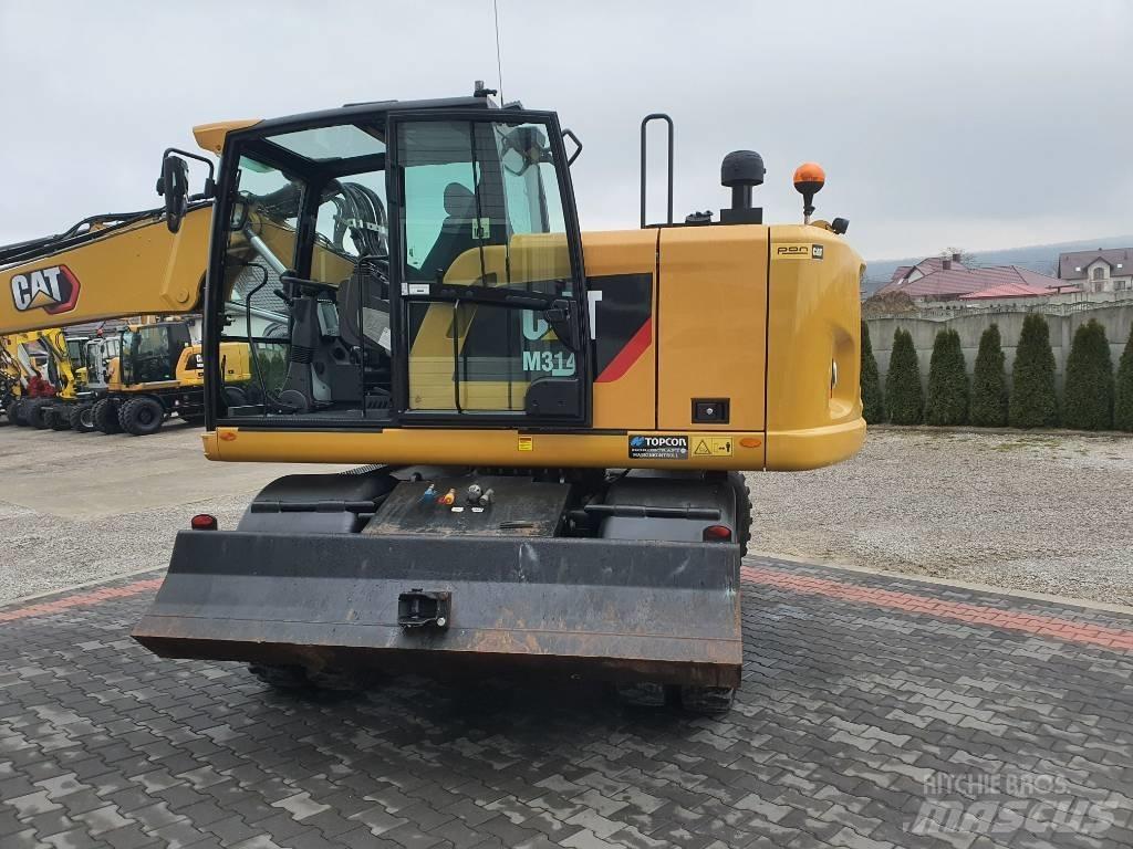 CAT M 314 F ホイール式油圧ショベル（パワーショベル・ユンボ・バックホー）