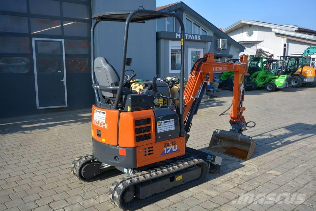 Hitachi ZX 17 U-6 ミニ油圧ショベル 7t以下（ミニユンボ・ミニディガー）