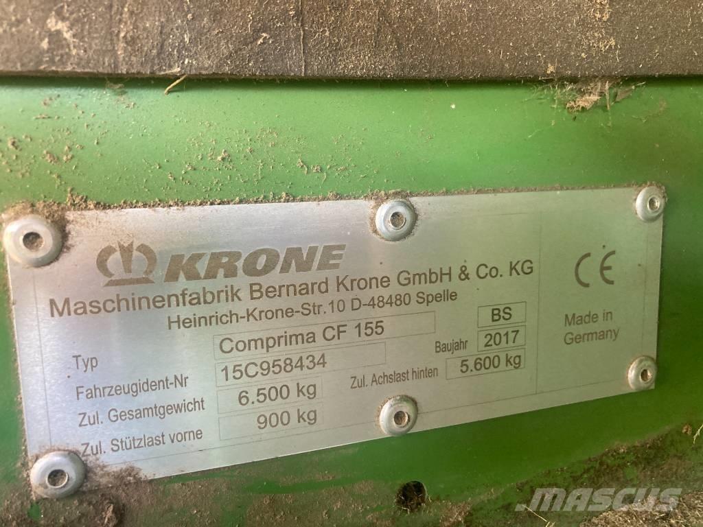 Krone CF155XC ラウンドベーラー