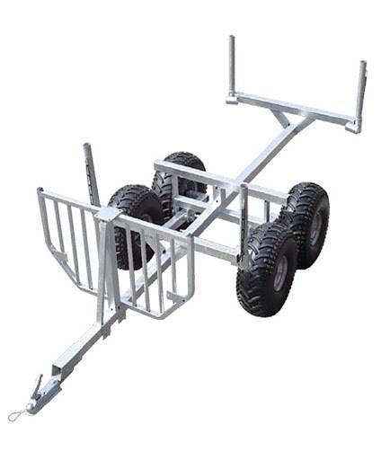 Nyvab Vedboggie ATV 林業トレーラー