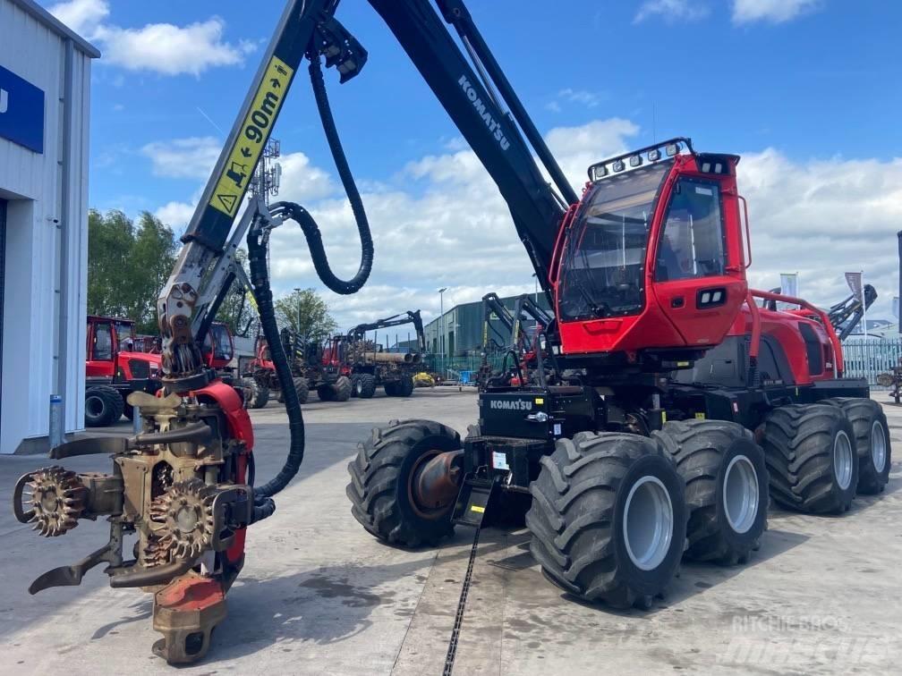 Komatsu 901XC ハーベスター