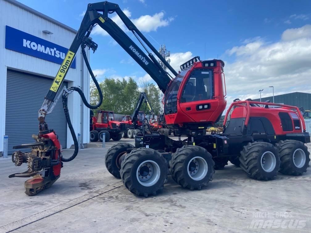 Komatsu 901XC ハーベスター
