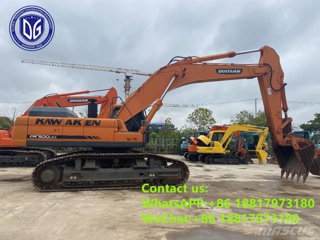 Doosan DX 500 LC-9C 大型油圧ショベル12t以上（パワーショベル・ユンボ）