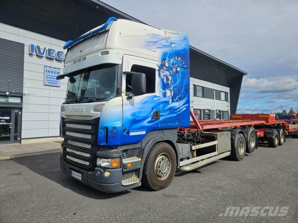 Scania R580 6x2 アームロール