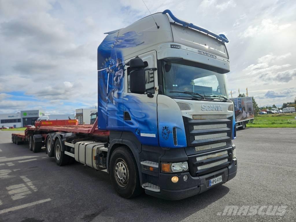 Scania R580 6x2 アームロール