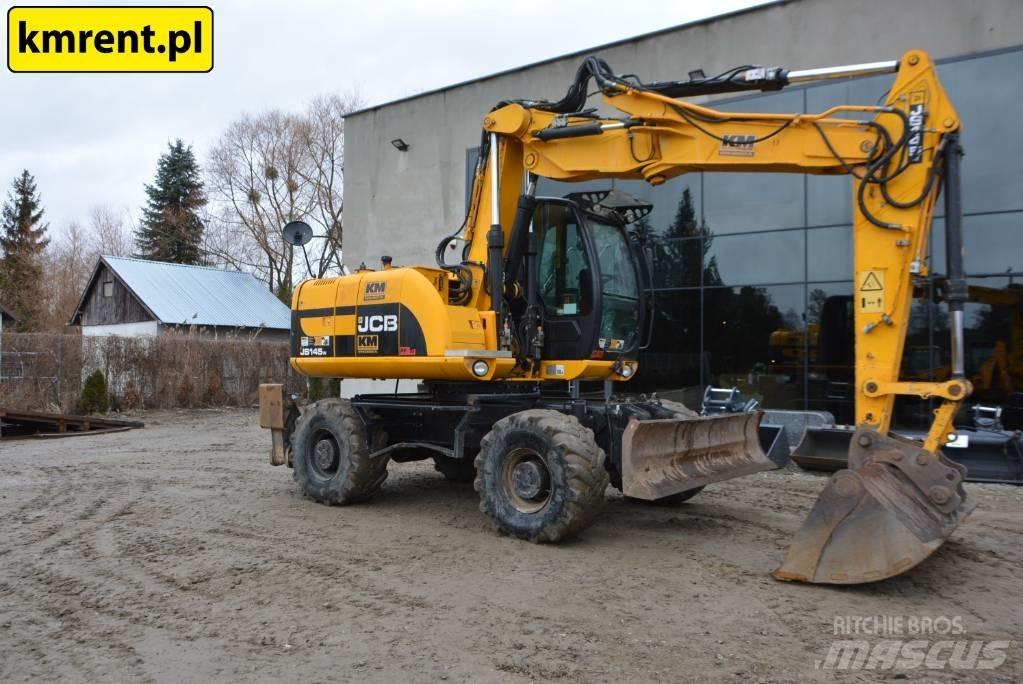 JCB JS 145 ホイール式油圧ショベル（パワーショベル・ユンボ・バックホー）