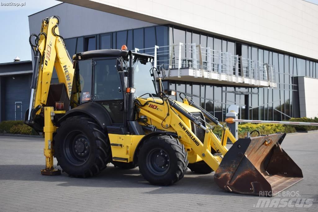 New Holland B 110 C バックホーローダー