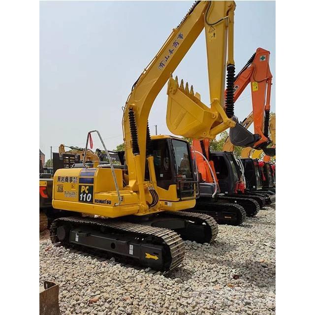 Komatsu PC 110 中型油圧ショベル 7ｔ-12ｔ（ユンボ・パワーショベル・バックホー）