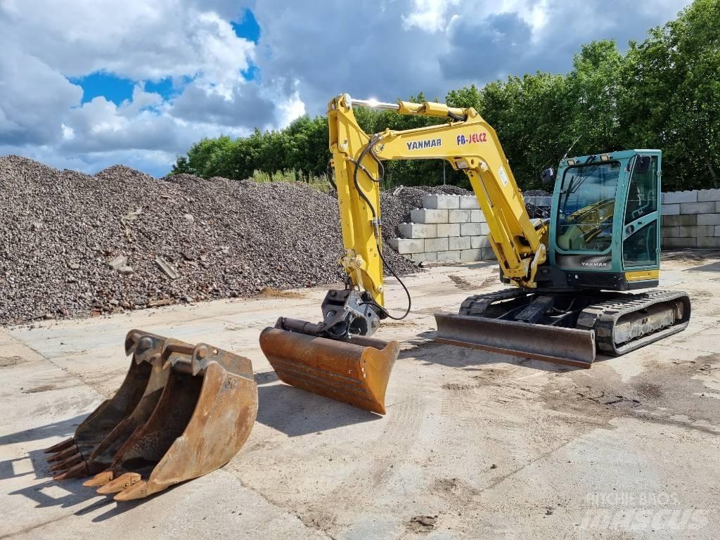 Yanmar Vio 80 U 中型油圧ショベル 7ｔ-12ｔ（ユンボ・パワーショベル・バックホー）