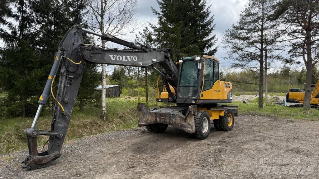 Volvo EW 160 C ホイール式油圧ショベル（パワーショベル・ユンボ・バックホー）
