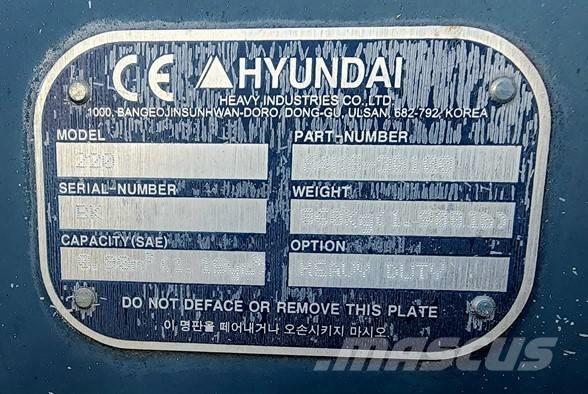 Hyundai 220 バケット