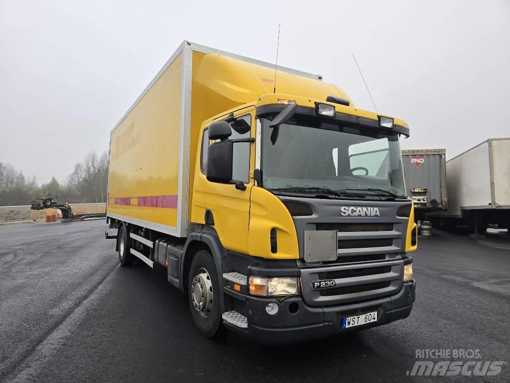Scania P 230 DB ボックスボディー、ウイング、箱車