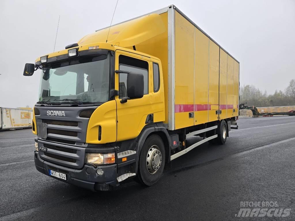 Scania P 230 DB ボックスボディー、ウイング、箱車