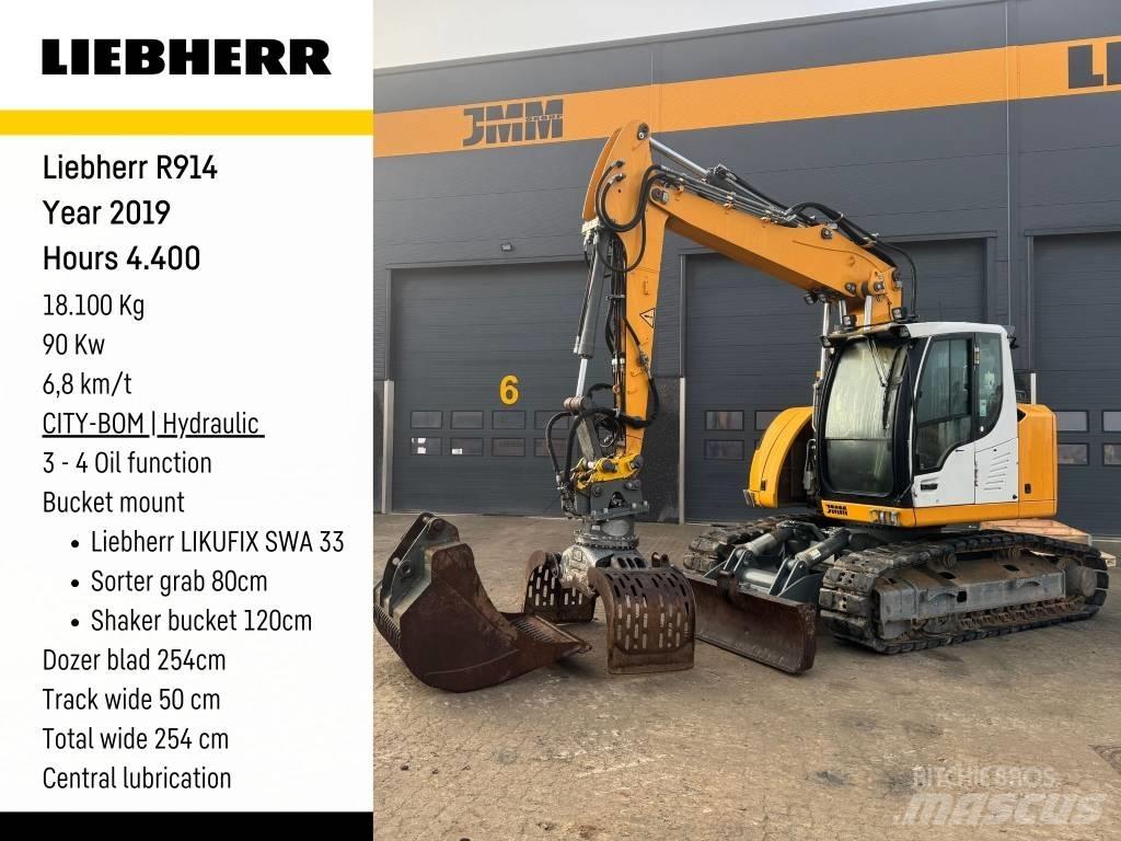 Liebherr R 914 大型油圧ショベル12t以上（パワーショベル・ユンボ）