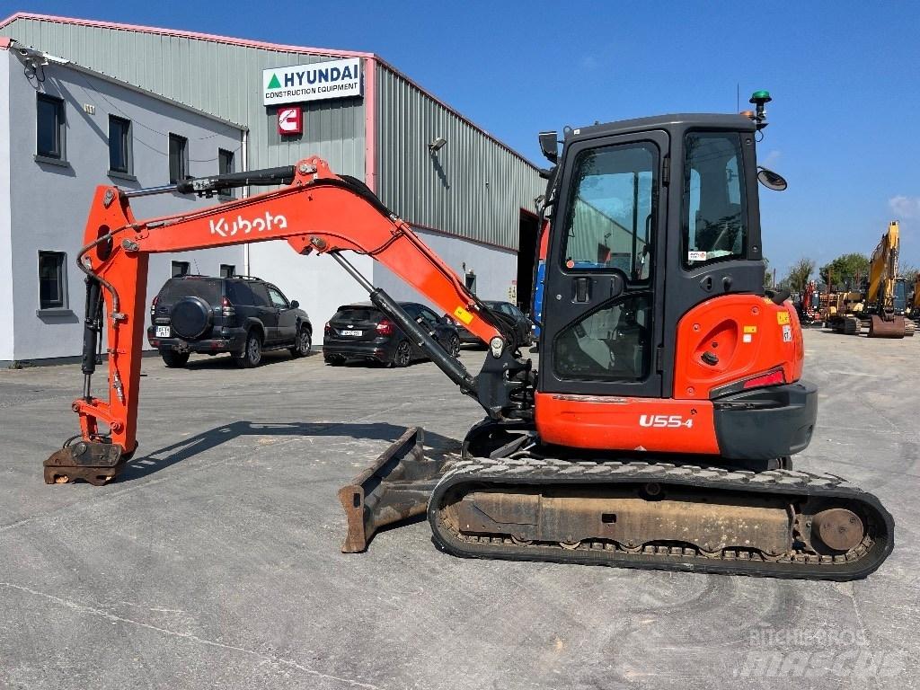 Kubota U 55-4 ミニ油圧ショベル 7t以下（ミニユンボ・ミニディガー）