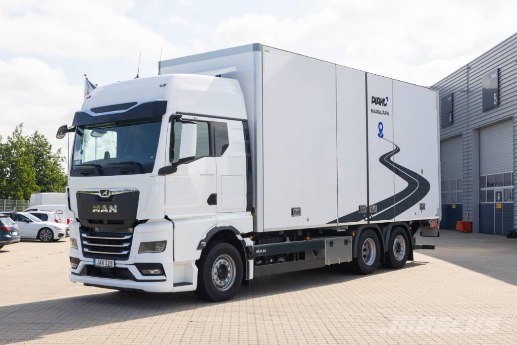 MAN TGX 26.520 6x2-4 ボックスボディー、ウイング、箱車