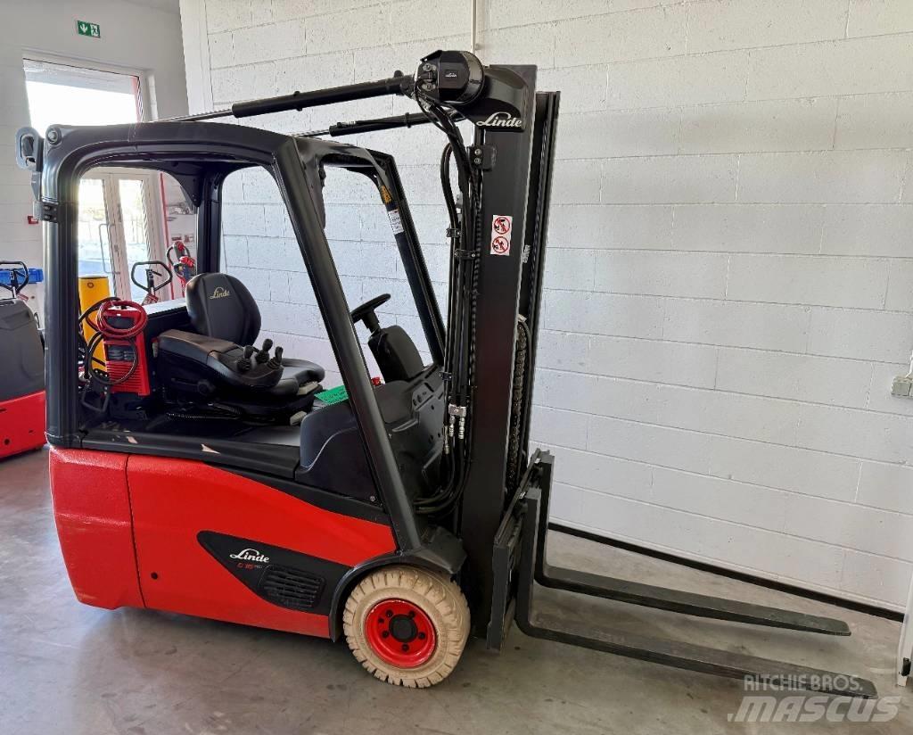 Linde E16/386-02 バッテリーフォークリフト