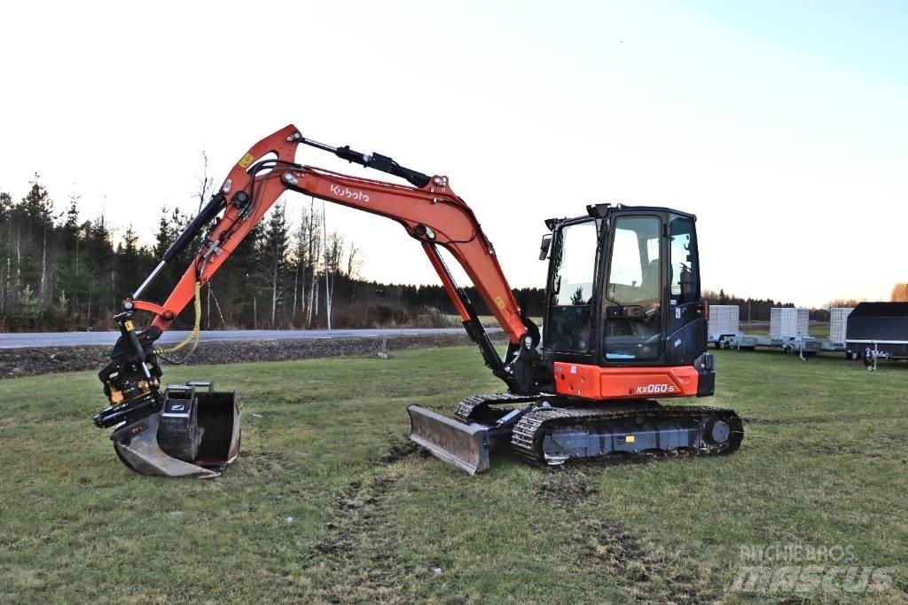 Kubota KX060-5 ミニ油圧ショベル 7t以下（ミニユンボ・ミニディガー）