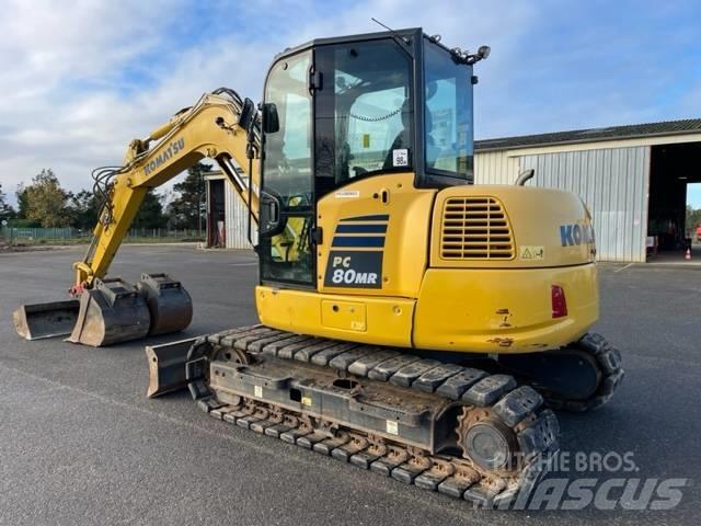 Komatsu PC 80 MR 中型油圧ショベル 7ｔ-12ｔ（ユンボ・パワーショベル・バックホー）