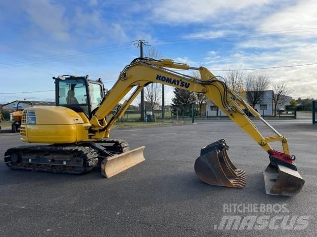 Komatsu PC 80 MR 中型油圧ショベル 7ｔ-12ｔ（ユンボ・パワーショベル・バックホー）