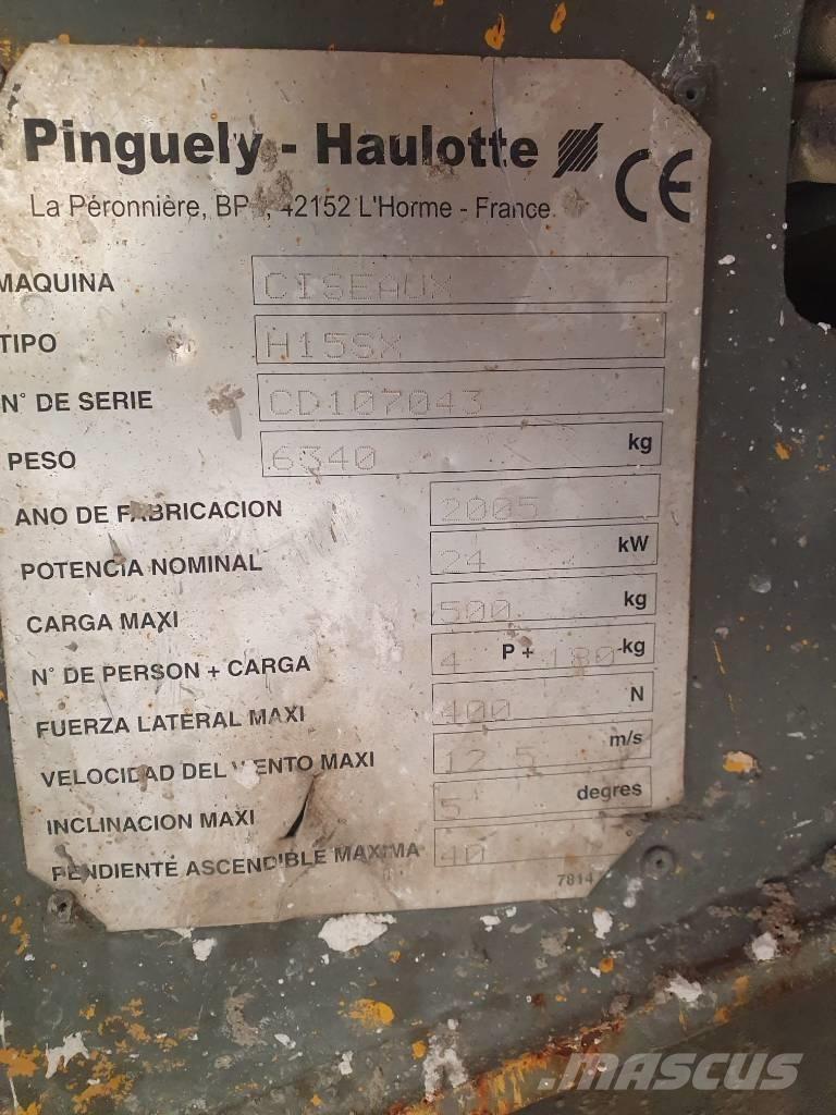 Haulotte H 15 SX シザースリフト