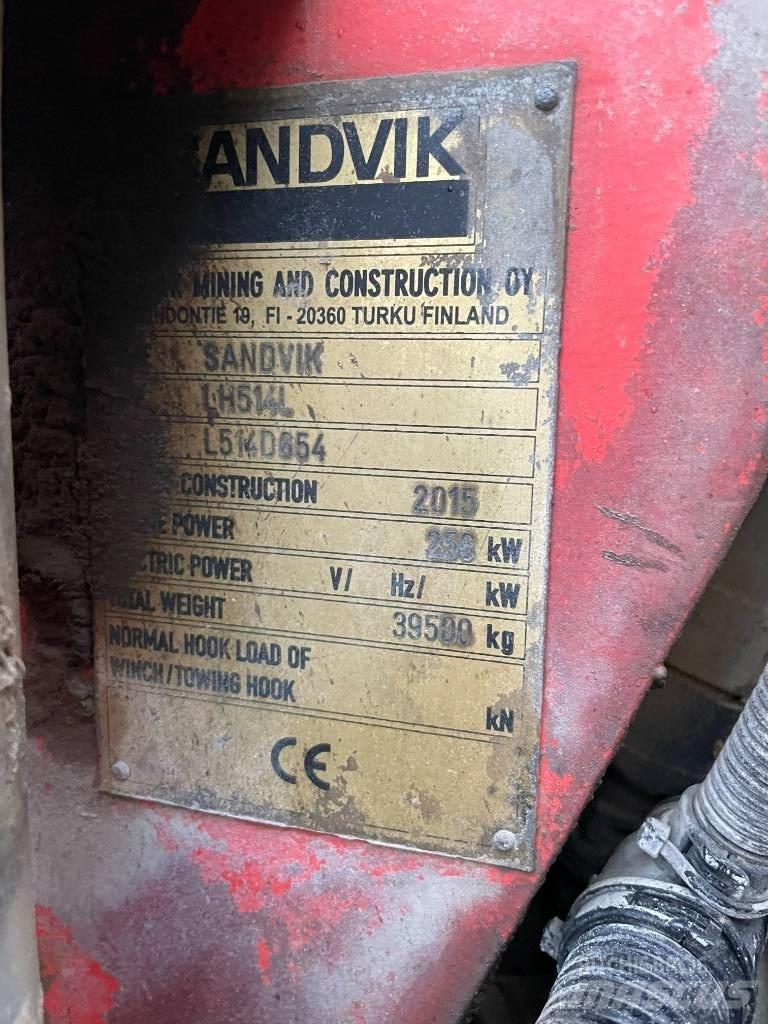 Sandvik LH 514 地下ローダー