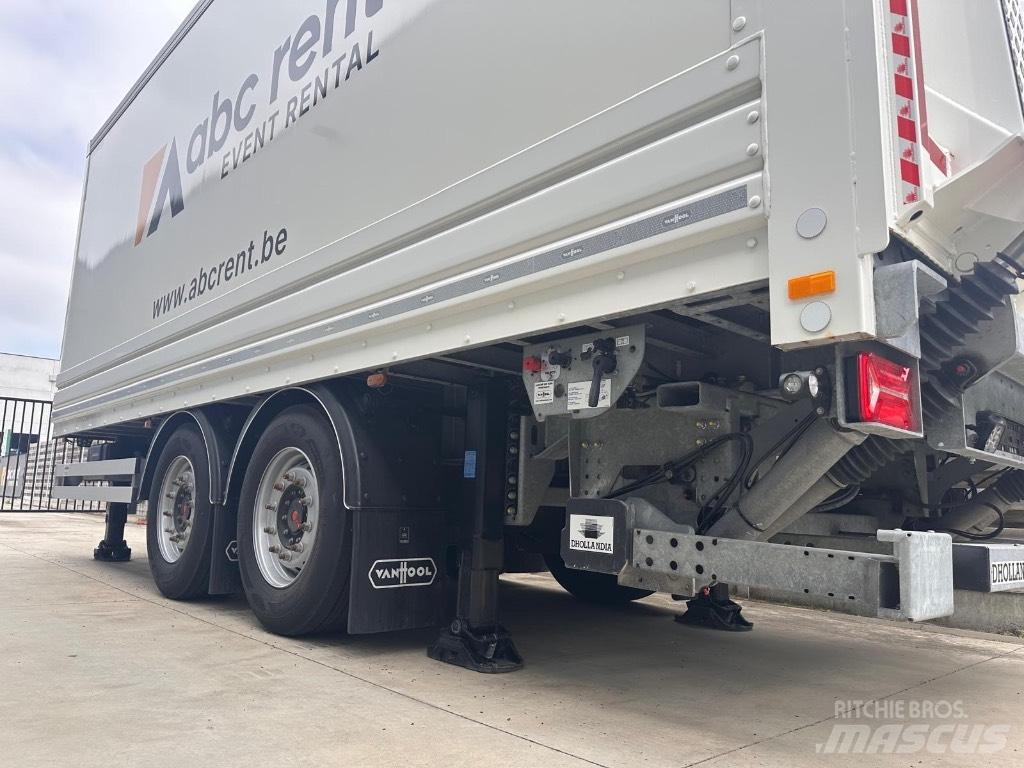 Van Hool 19T Wipkar ボックスボディートレーラー