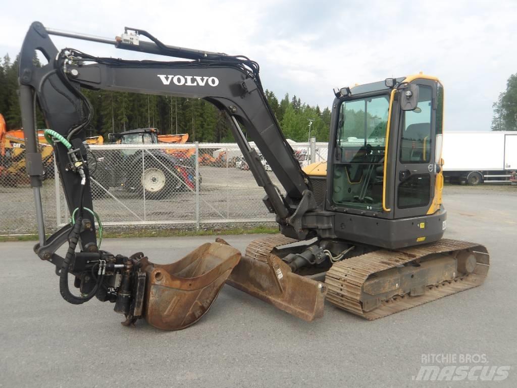 Volvo ECR 58 D ミニ油圧ショベル 7t以下（ミニユンボ・ミニディガー）