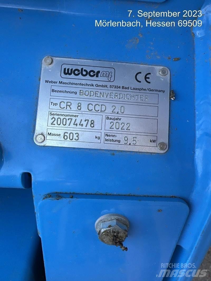 Weber CR8CCD2.0 プレートコンパクター
