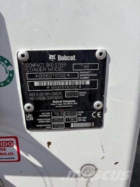 Bobcat T 86 スキッドステアローダー