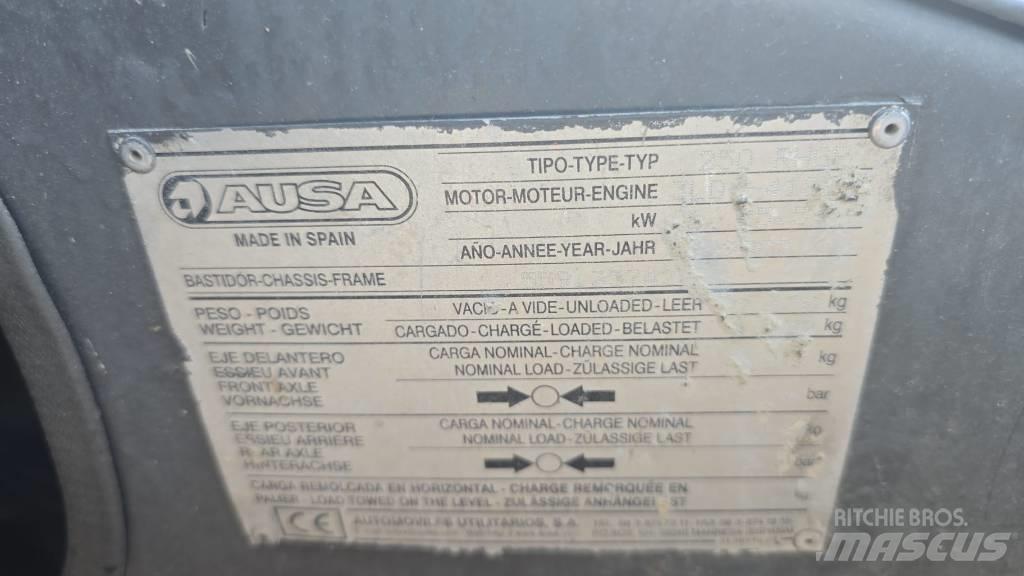 Ausa D 250 サイト　ダンプ