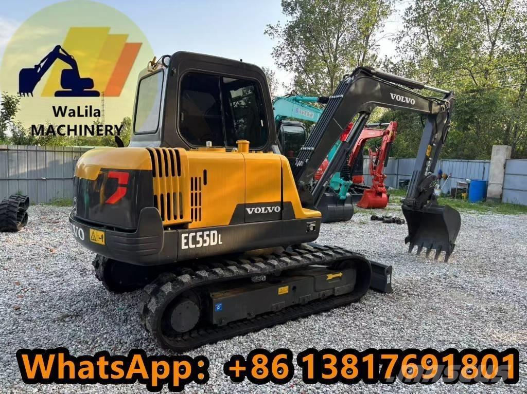 Volvo EC 55D ミニ油圧ショベル 7t以下（ミニユンボ・ミニディガー）