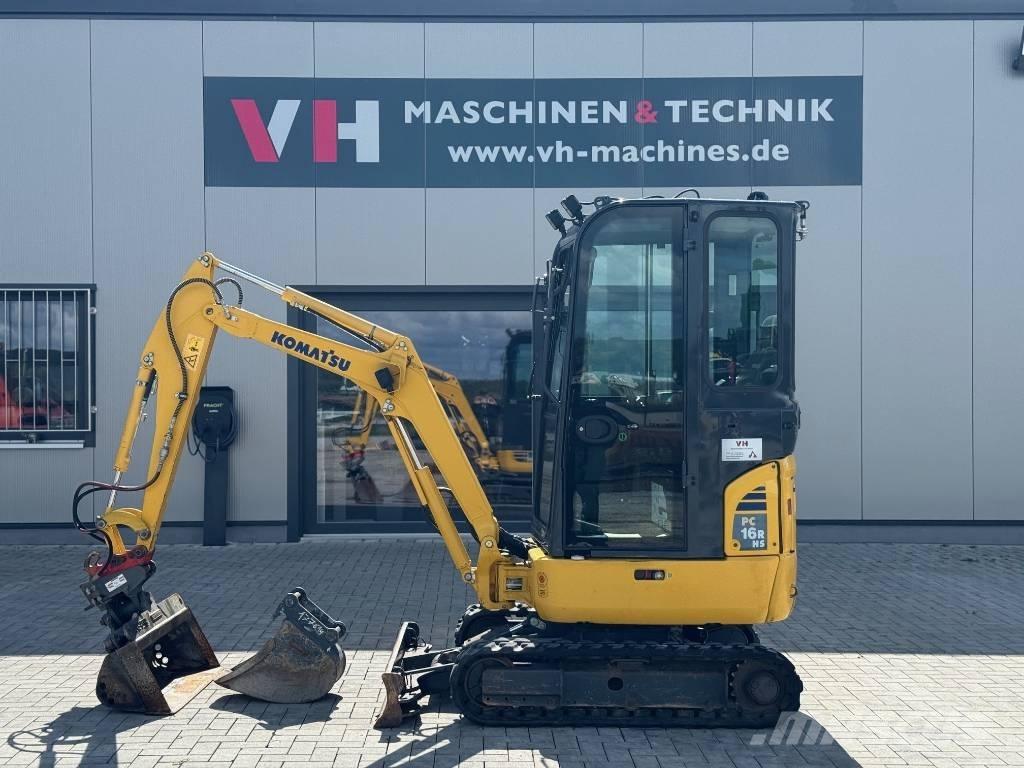 Komatsu PC 16 R-3HS ミニ油圧ショベル 7t以下（ミニユンボ・ミニディガー）