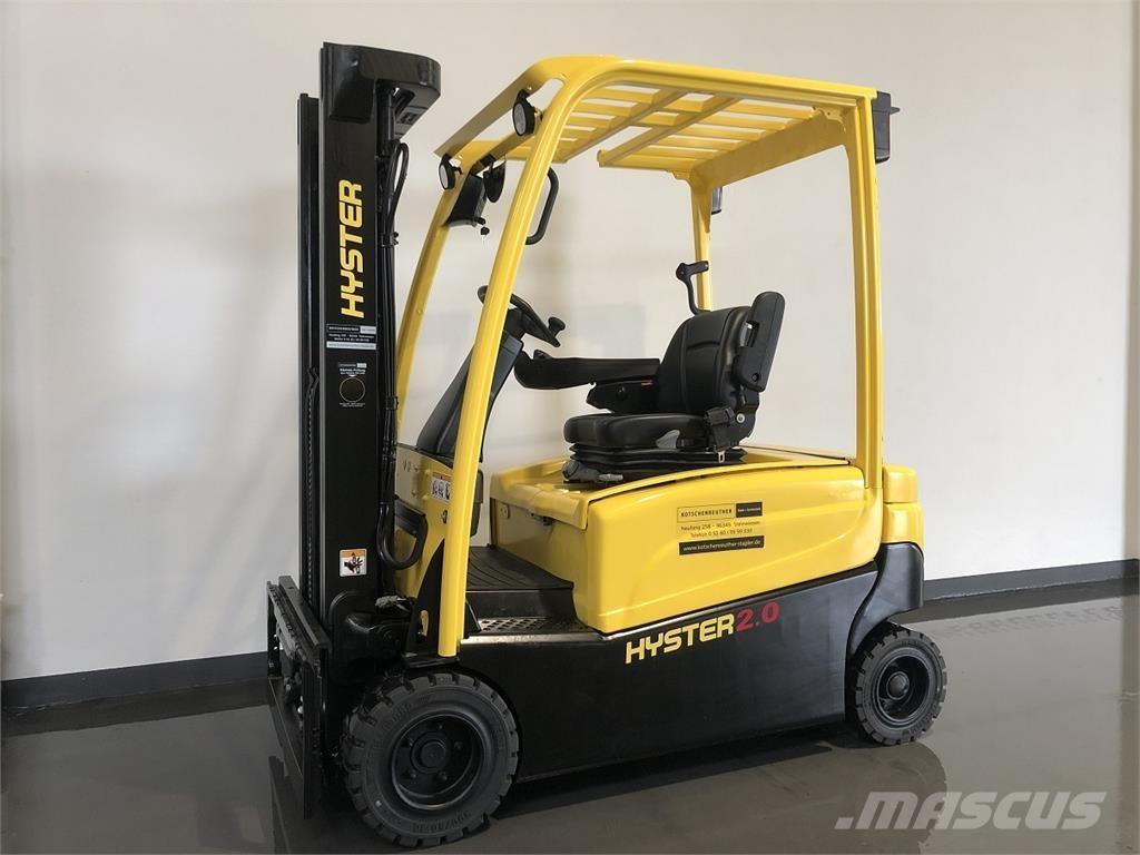Hyster J2.0XN (LWB) バッテリーフォークリフト