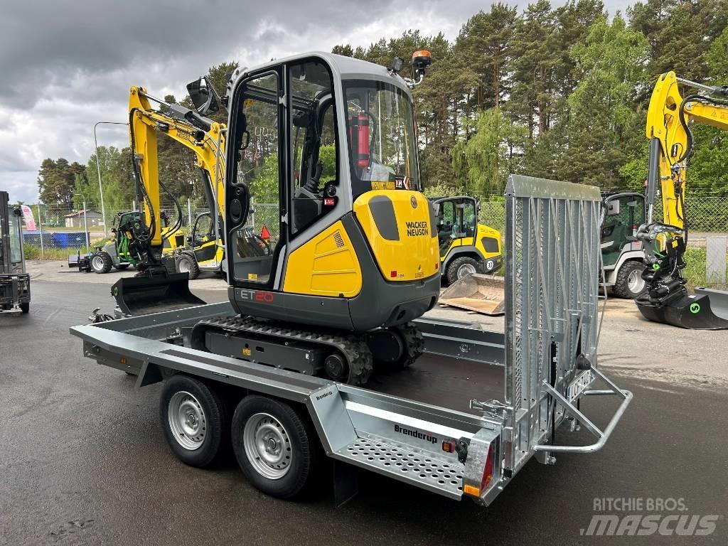 Wacker Neuson ET20 ミニ油圧ショベル 7t以下（ミニユンボ・ミニディガー）