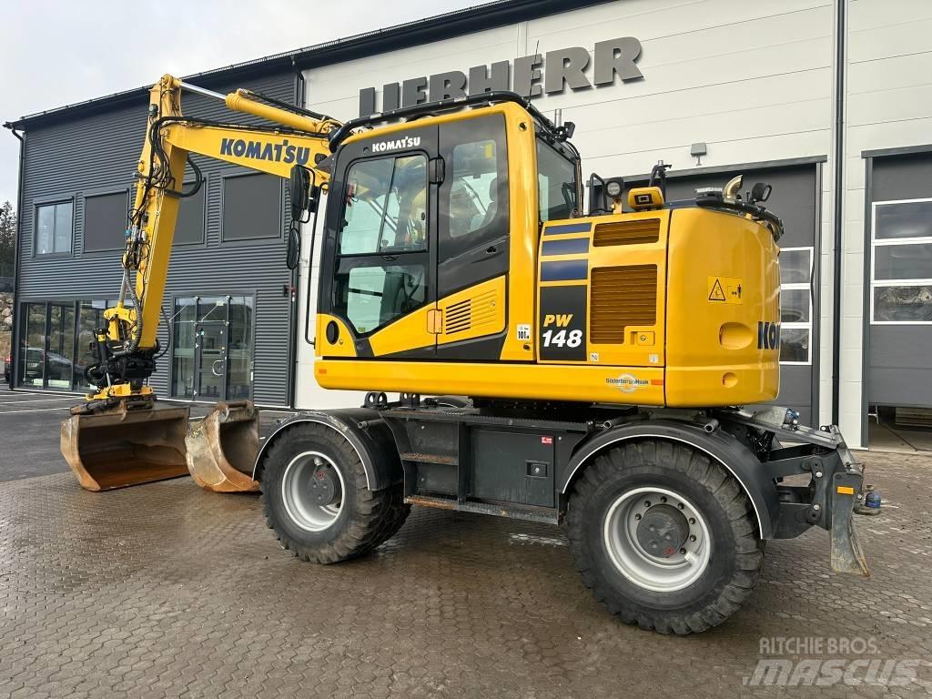 Komatsu PW 148-11 ホイール式油圧ショベル（パワーショベル・ユンボ・バックホー）