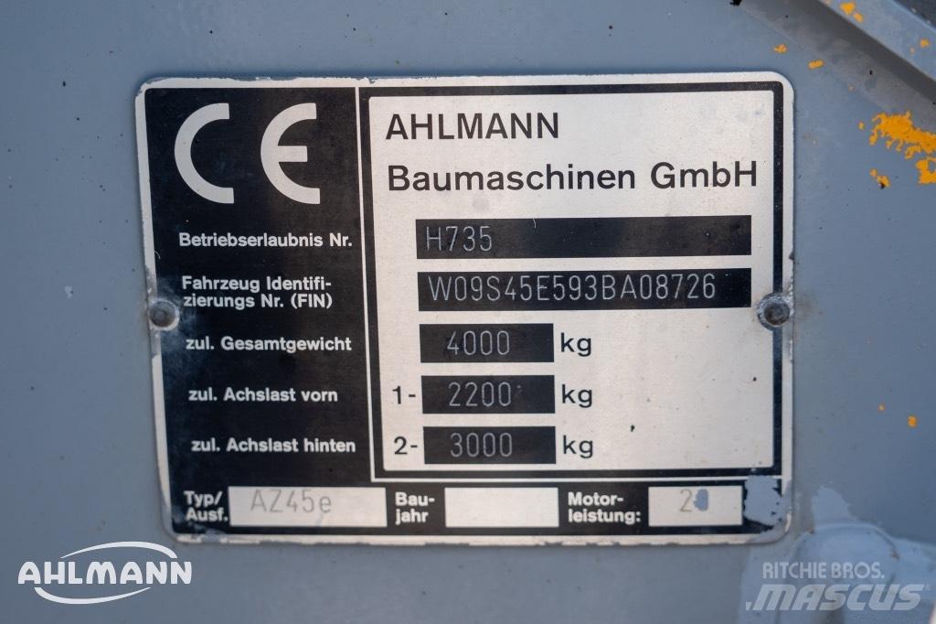 Ahlmann AZ 45e ホイールローダー・タイヤショベル