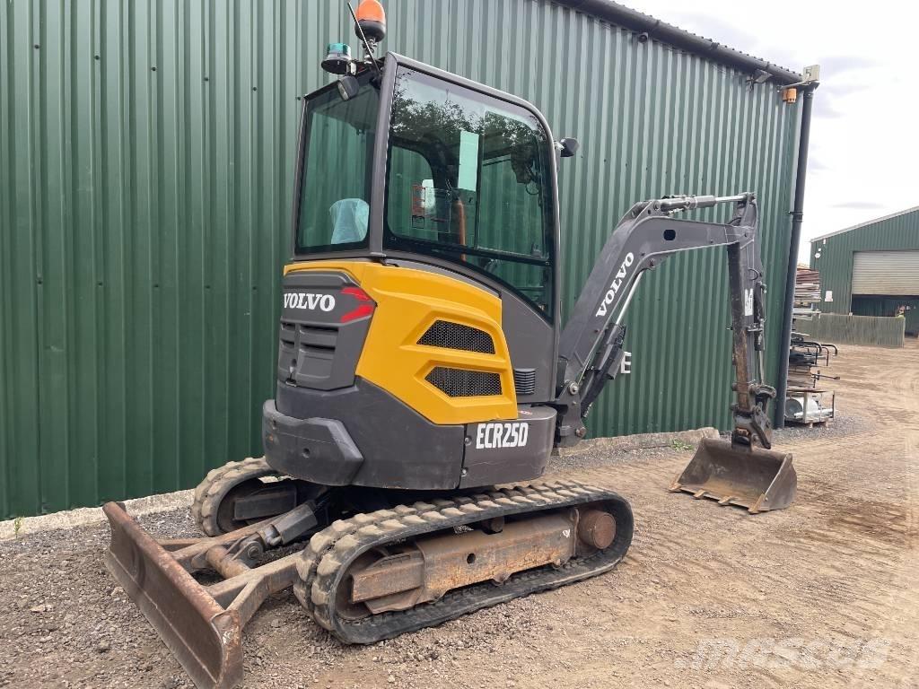 Volvo ECR 25 D ミニ油圧ショベル 7t以下（ミニユンボ・ミニディガー）
