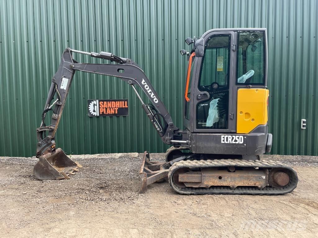 Volvo ECR 25 D ミニ油圧ショベル 7t以下（ミニユンボ・ミニディガー）