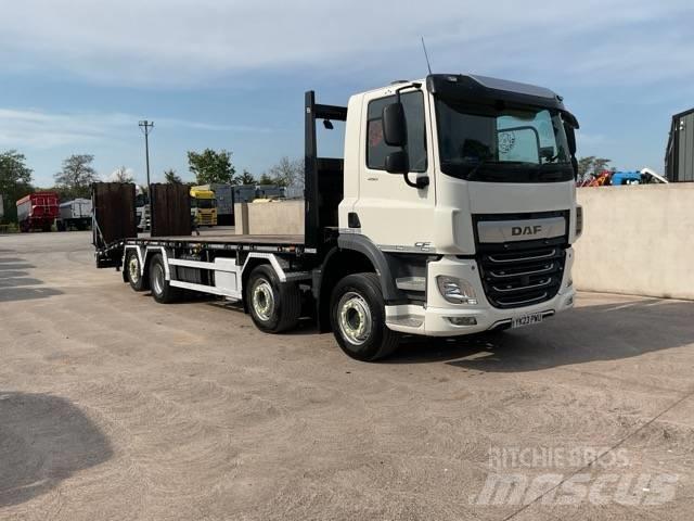DAF CF 450 平ボディー／ウインチトラック