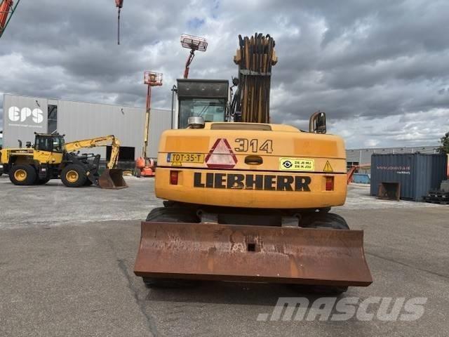 Liebherr A 314 ホイール式油圧ショベル（パワーショベル・ユンボ・バックホー）