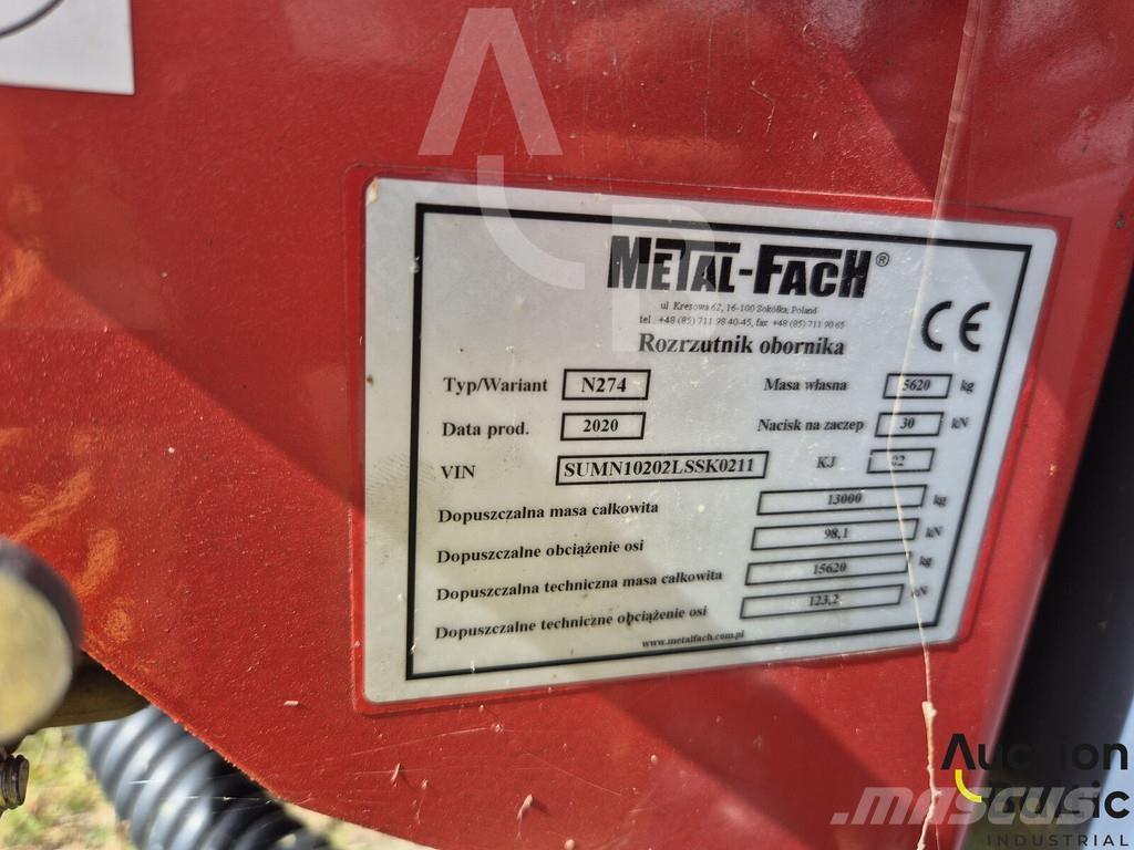 Metal-Fach N274 肥料散布機